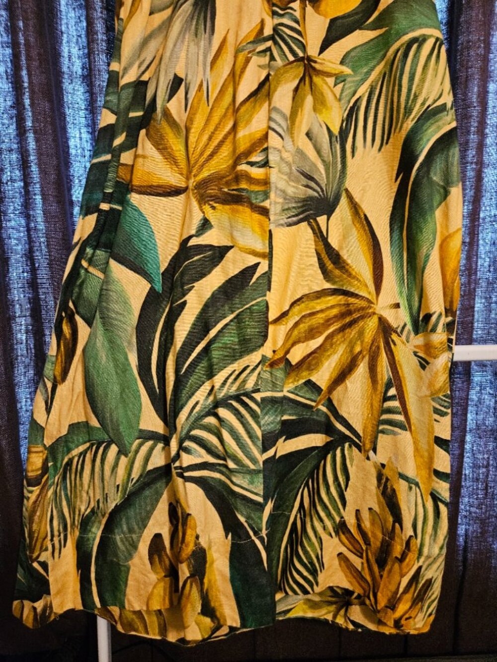 Yellow Bananart 3D Bodice Midi Dress - Picture 7 of 9